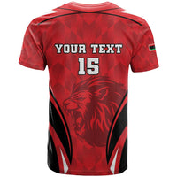 Custom Libya Football T Shirt Go Fursan al-Mutawasit - Wonder Print Shop