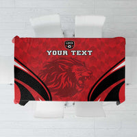 Custom Libya Football Tablecloth Go Fursan al-Mutawasit - Wonder Print Shop