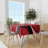 Custom Libya Football Tablecloth Go Fursan al-Mutawasit - Wonder Print Shop