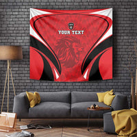 Custom Libya Football Tapestry Go Fursan al-Mutawasit - Wonder Print Shop