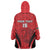 Custom Libya Football Wearable Blanket Hoodie Go Fursan al-Mutawasit - Wonder Print Shop