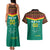 Custom Cameroon Football Couples Matching Tank Maxi Dress and Hawaiian Shirt Go Champions - Toghu Pattern