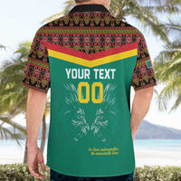 Custom Cameroon Football Hawaiian Shirt Go Champions - Toghu Pattern