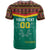 Custom Cameroon Football T Shirt Go Champions - Toghu Pattern