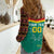 Custom Cameroon Football Women Casual Shirt Go Champions - Toghu Pattern