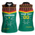 Custom Cameroon Football Women Sleeveless Polo Shirt Go Champions - Toghu Pattern