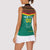 Custom Cameroon Football Women Sleeveless Polo Shirt Go Champions - Toghu Pattern