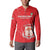 Custom Equatorial Guinea Football Button Sweatshirt Allez Nzalang Nacional - Red Version