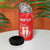 Custom Equatorial Guinea Football 4 in 1 Can Cooler Tumbler Allez Nzalang Nacional - Red Version