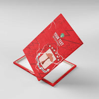 Custom Equatorial Guinea Football Canvas Wall Art Allez Nzalang Nacional - Red Version