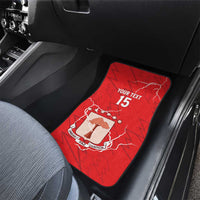 Custom Equatorial Guinea Football Car Mats Allez Nzalang Nacional - Red Version