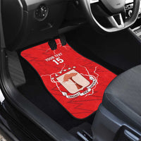 Custom Equatorial Guinea Football Car Mats Allez Nzalang Nacional - Red Version