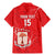 Custom Equatorial Guinea Football Family Matching Mermaid Dress and Hawaiian Shirt Allez Nzalang Nacional - Red Version