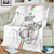 Custom Equatorial Guinea Football Blanket Allez Nzalang Nacional - White Version