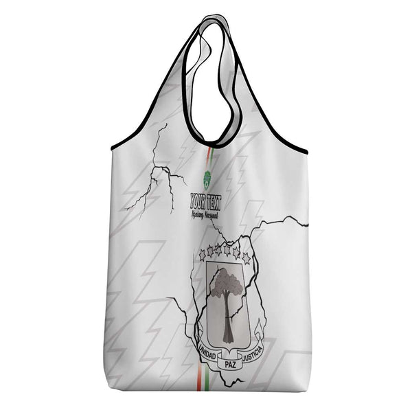 Custom Afro Guinee Football Grocery Bag Go Syli National LT15