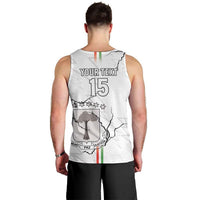 Custom Equatorial Guinea Football Men Tank Top Allez Nzalang Nacional - White Version