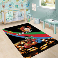 Personalized Eritrea Martyrs Day Area Rug Candlelight Vigil Shida Shoes