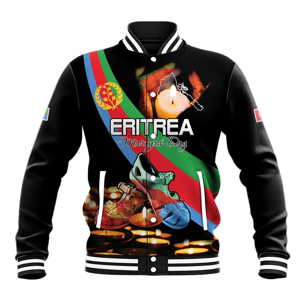 Personalized Eritrea Martyrs Day Baseball Jacket Candlelight Vigil Shida Shoes