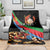 Personalized Eritrea Martyrs Day Blanket Candlelight Vigil Shida Shoes