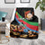 Personalized Eritrea Martyrs Day Blanket Candlelight Vigil Shida Shoes