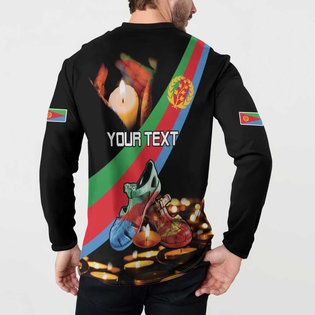 Personalized Eritrea Martyrs Day Button Sweatshirt Candlelight Vigil Shida Shoes