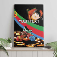 Personalized Eritrea Martyrs Day Canvas Wall Art Candlelight Vigil Shida Shoes