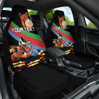 Personalized Eritrea Martyrs Day Car Seat Cover Candlelight Vigil Shida Shoes