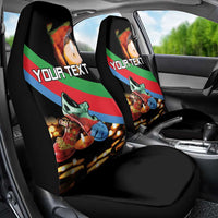 Personalized Eritrea Martyrs Day Car Seat Cover Candlelight Vigil Shida Shoes