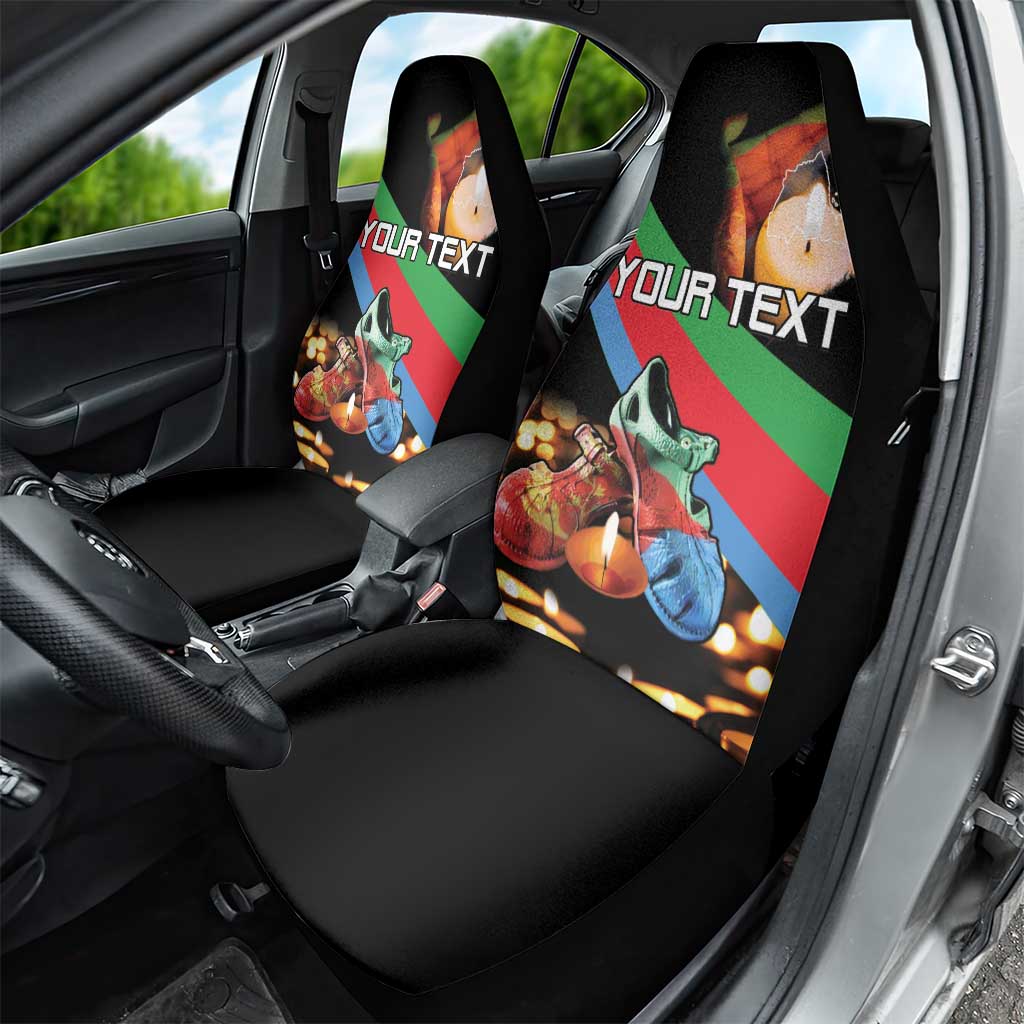 Personalized Eritrea Martyrs Day Car Seat Cover Candlelight Vigil Shida Shoes