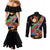 Personalized Eritrea Martyrs Day Couples Matching Mermaid Dress and Long Sleeve Button Shirt Candlelight Vigil Shida Shoes