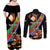 Personalized Eritrea Martyrs Day Couples Matching Off Shoulder Maxi Dress and Long Sleeve Button Shirt Candlelight Vigil Shida Shoes