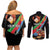 Personalized Eritrea Martyrs Day Couples Matching Off Shoulder Short Dress and Long Sleeve Button Shirt Candlelight Vigil Shida Shoes
