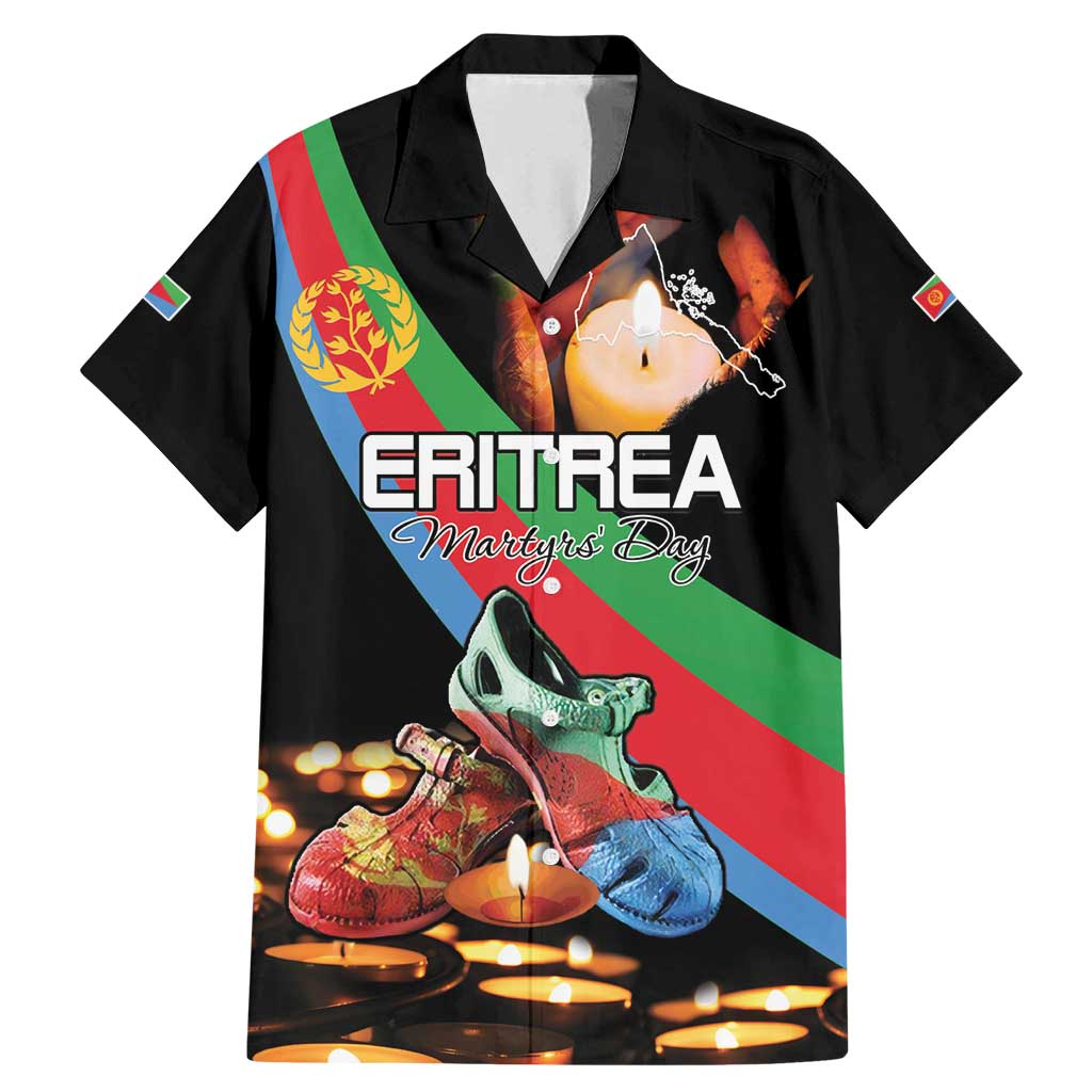 Personalized Eritrea Martyrs Day Family Matching Mermaid Dress and Hawaiian Shirt Candlelight Vigil Shida Shoes