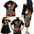 Personalized Eritrea Martyrs Day Family Matching Off The Shoulder Long Sleeve Dress and Hawaiian Shirt Candlelight Vigil Shida Shoes