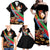 Personalized Eritrea Martyrs Day Family Matching Off Shoulder Maxi Dress and Hawaiian Shirt Candlelight Vigil Shida Shoes
