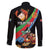 Personalized Eritrea Martyrs Day Family Matching Off Shoulder Maxi Dress and Hawaiian Shirt Candlelight Vigil Shida Shoes