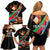 Personalized Eritrea Martyrs Day Family Matching Off Shoulder Short Dress and Hawaiian Shirt Candlelight Vigil Shida Shoes