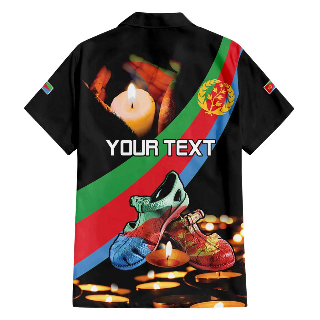 Personalized Eritrea Martyrs Day Family Matching Summer Maxi Dress and Hawaiian Shirt Candlelight Vigil Shida Shoes