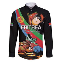 Personalized Eritrea Martyrs Day Family Matching Summer Maxi Dress and Hawaiian Shirt Candlelight Vigil Shida Shoes
