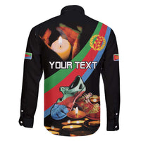 Personalized Eritrea Martyrs Day Family Matching Summer Maxi Dress and Hawaiian Shirt Candlelight Vigil Shida Shoes