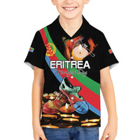 Personalized Eritrea Martyrs Day Family Matching Summer Maxi Dress and Hawaiian Shirt Candlelight Vigil Shida Shoes