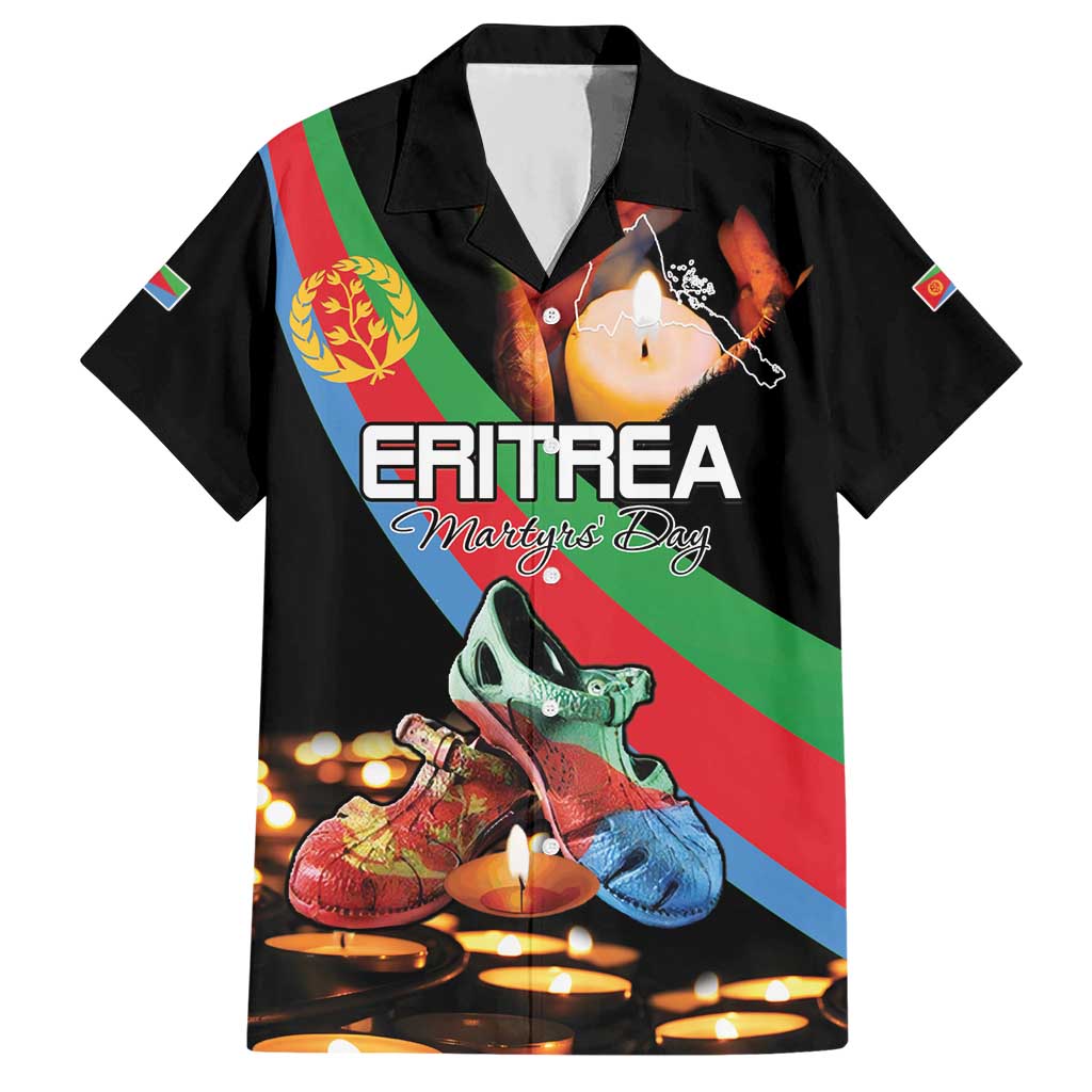 Personalized Eritrea Martyrs Day Hawaiian Shirt Candlelight Vigil Shida Shoes