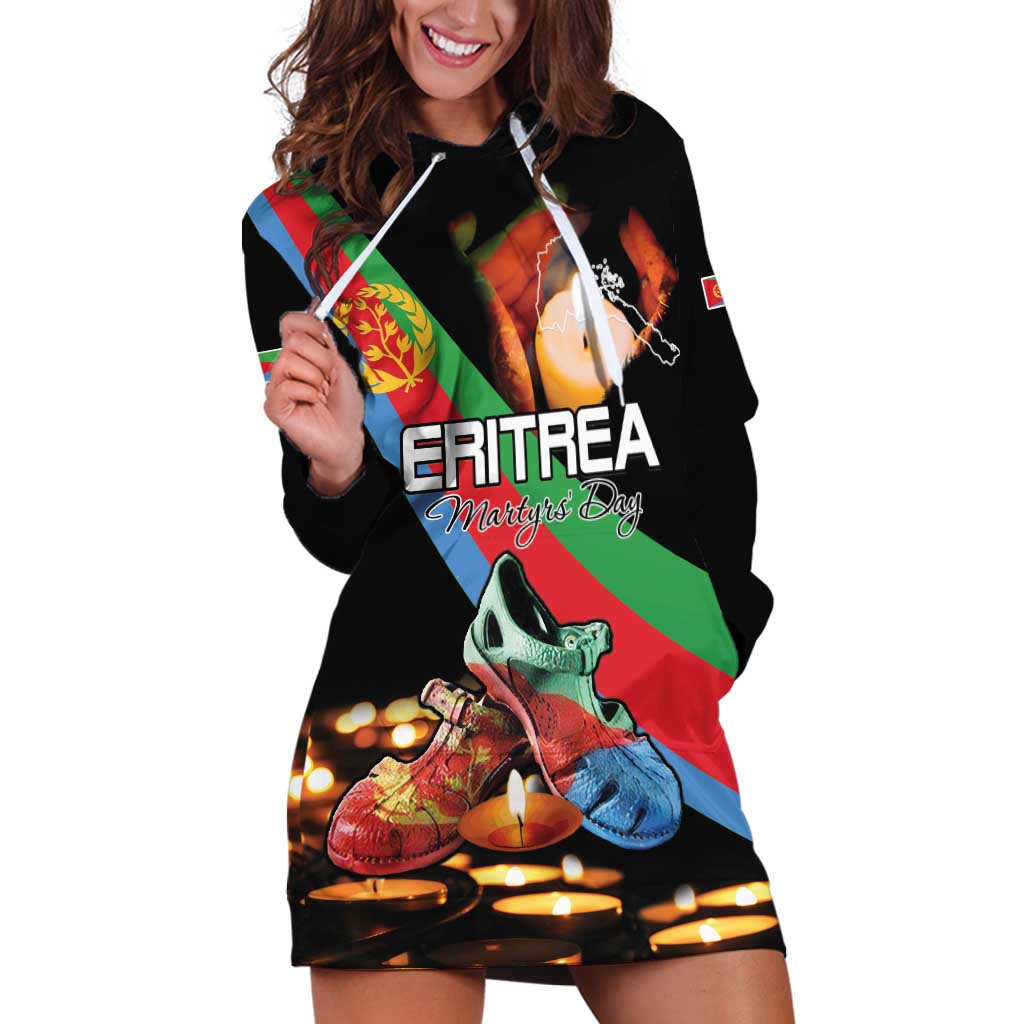 Personalized Eritrea Martyrs Day Hoodie Dress Candlelight Vigil Shida Shoes