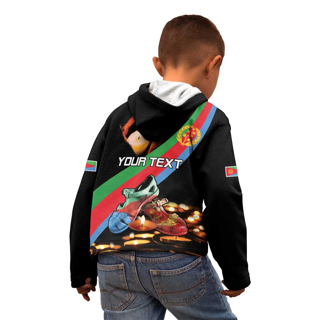 Personalized Eritrea Martyrs Day Kid Hoodie Candlelight Vigil Shida Shoes