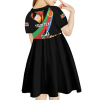 Personalized Eritrea Martyrs Day Kid Short Sleeve Dress Candlelight Vigil Shida Shoes