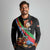 Personalized Eritrea Martyrs Day Long Sleeve Polo Shirt Candlelight Vigil Shida Shoes