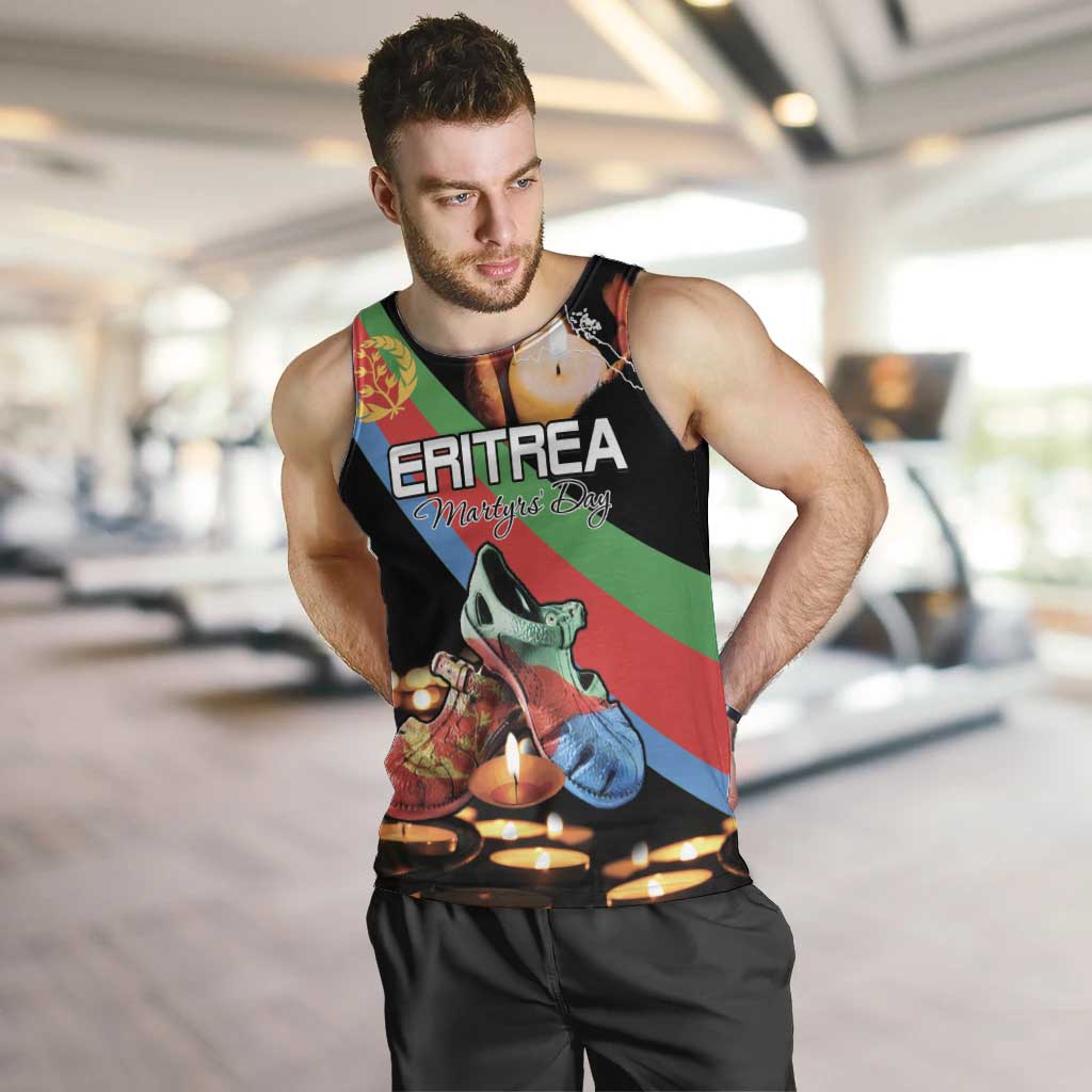 Personalized Eritrea Martyrs Day Men Tank Top Candlelight Vigil Shida Shoes