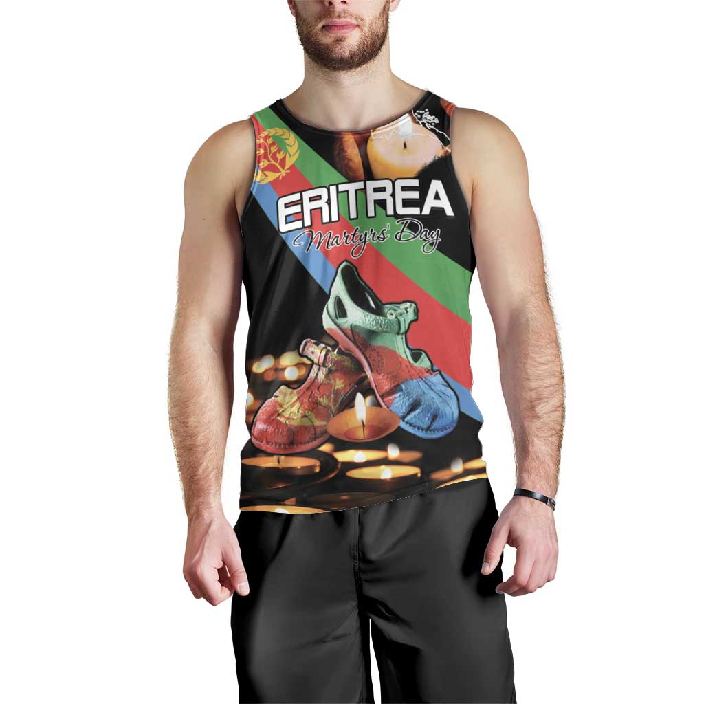 Personalized Eritrea Martyrs Day Men Tank Top Candlelight Vigil Shida Shoes