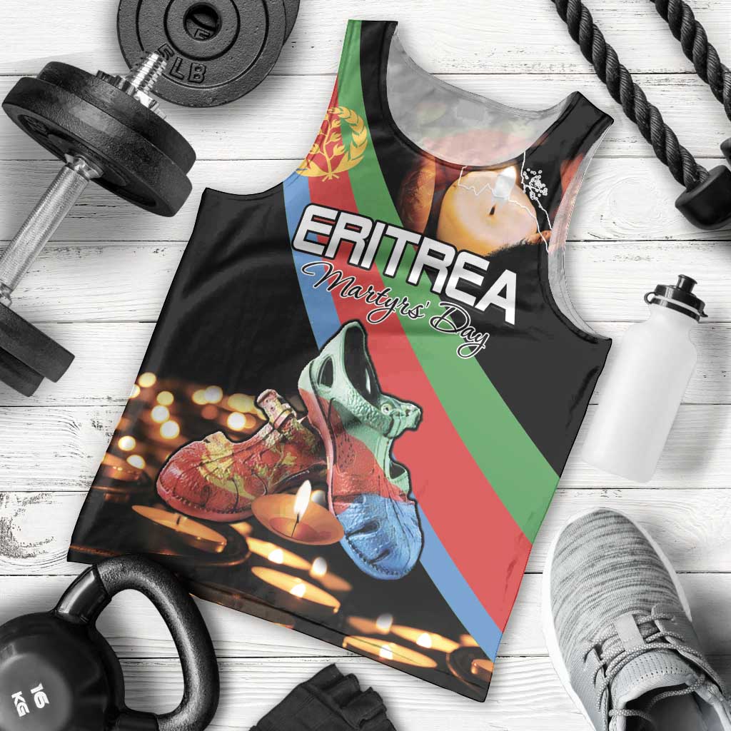 Personalized Eritrea Martyrs Day Men Tank Top Candlelight Vigil Shida Shoes