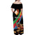 Personalized Eritrea Martyrs Day Off Shoulder Maxi Dress Candlelight Vigil Shida Shoes